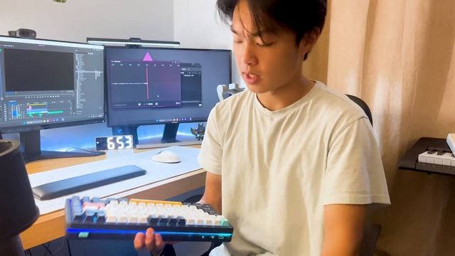 The only keyboard you will EVER need | Nuphy Halo75 смотреть онлайн