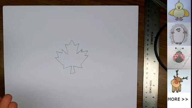 Drawing Idea: How To Draw a Canadian Flag - Step by Step - Easy!! смотреть онлайн