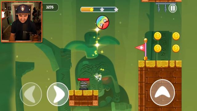 Red Ball Goes RAINBOW! смотреть онлайн