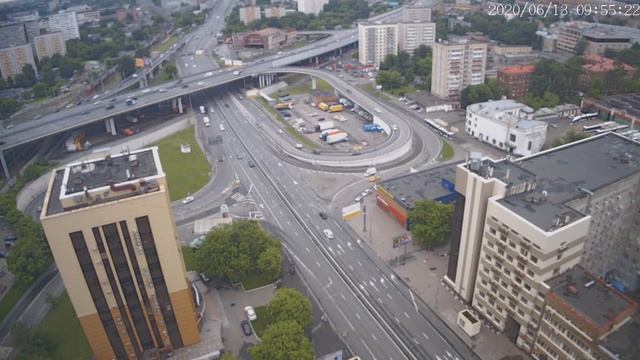 Москва - Нижегородская улица - веб камера 13.06.2020, 06:56 смотреть онлайн