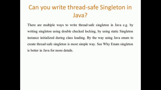 Design Pattern Interview Questions & Answers 2019 || technology4nextvision смотреть онлайн