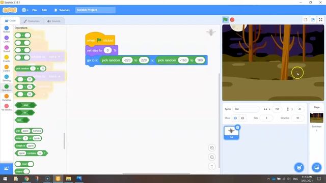Scratch - Bat Catcher Game Tutorial (1/2) смотреть онлайн