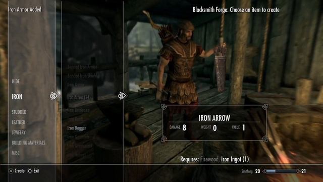 Skyrim SE|Part 3-Smithing Armor смотреть онлайн