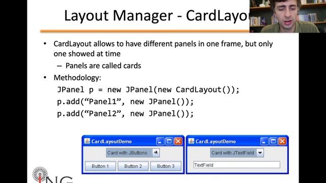 JAVA: Come gestire Layout Swing (M9-E06) смотреть онлайн