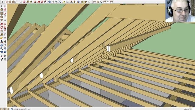 Проектирую крышу в SketchUp и разговоры смотреть онлайн