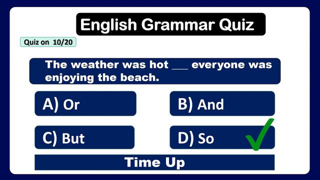 20 English Quiz ।Can you pass this English Grammar Test смотреть онлайн
