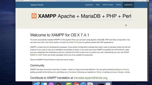 How to Download and Install XAMPP on a MAC смотреть онлайн