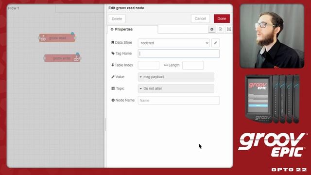 How to use the Node-RED package for groov View смотреть онлайн