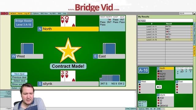 Bridge Master Solutions - Advanced Level 3 A11-20 смотреть онлайн