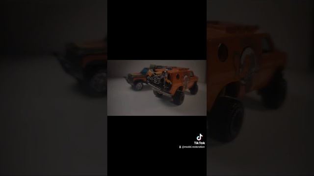 Orange Rat!! #customhotwheels #diecast #van смотреть онлайн
