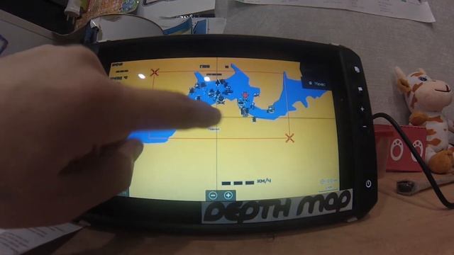 Экспорт точек из эхолота Lowrance в телефон и GLive