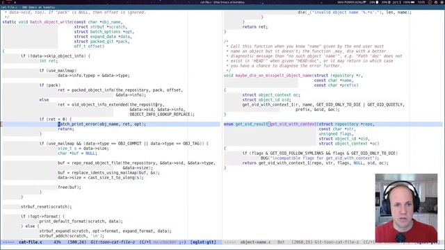 Git :: Rewrite error handling in git-cat-file(1) смотреть онлайн