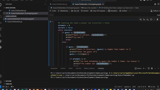 Python Guess the Number Game 3 смотреть онлайн