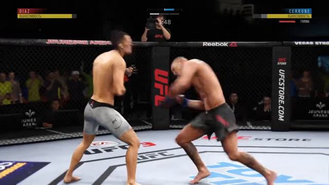 Нейт Диаз против Дональда Серроне UFC® 3 смотреть онлайн