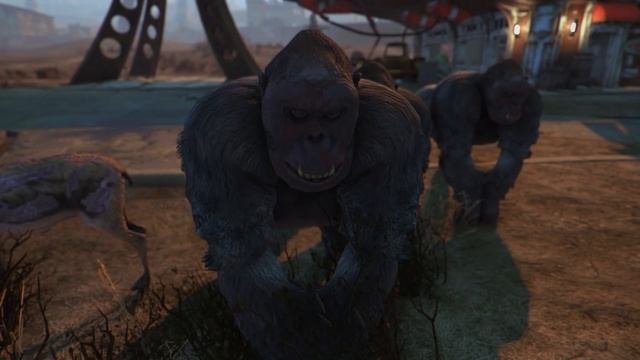 Fallout 4 - ALL OF NUKA WORLD'S NEW CREATURES смотреть онлайн