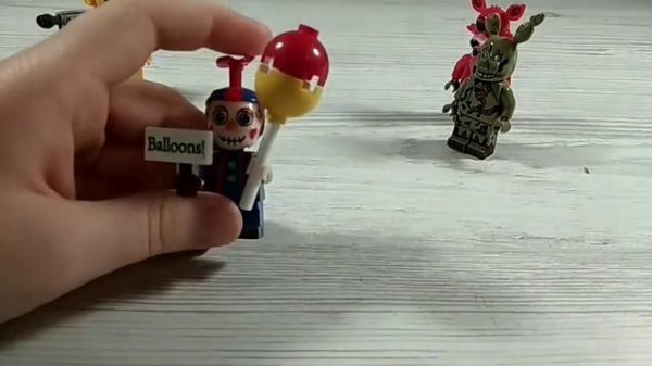 обзор Лего фигурок аниматроников