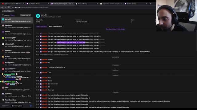 Ban Appeals that make me want to quit streaming смотреть онлайн