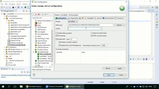 Spring #34 - külső adatbázis Postgres-szel: docker, postgres, pgadmin смотреть онлайн