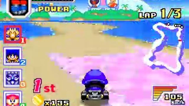 Konami Krazy Racers-Unlocking Ebisumaru-Mystical Ninja-Premium Cup-Gameboy Advance Playthrough смотреть онлайн