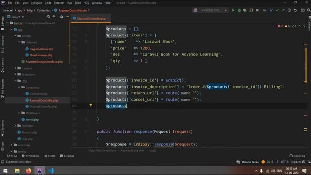 Laravel Shopping Cart Tutorial Hindi Part 11 | Paypal Integration | The Test Coder смотреть онлайн