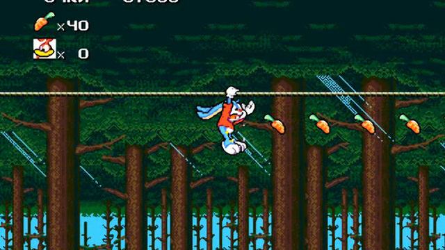 Прохождение Tiny Toon Adventures Buster's Hidden Treasure часть-2 [1-2] Прогулки по лесу смотреть онлайн