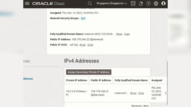 Permanently Change Public IP Address Of Instance In Oracle Cloud смотреть онлайн