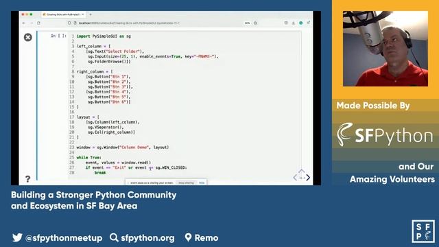 Creating GUIs with PySimpleGUI - Michael Driscoll смотреть онлайн
