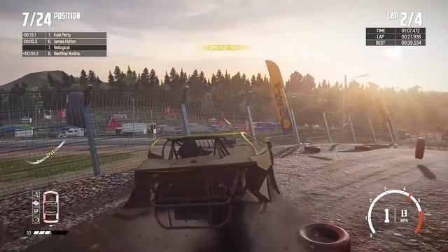 Late Model DIRT DESTRUCTION! Dirt Track Racing & Crashing! - Wreckfest Mods смотреть онлайн