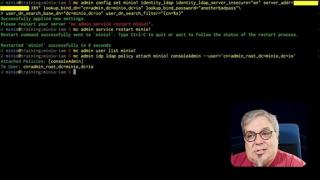 MinIO Identity and Access Management: Part 6 - Lab - Interfacing With OpenID and LDAP смотреть онлайн