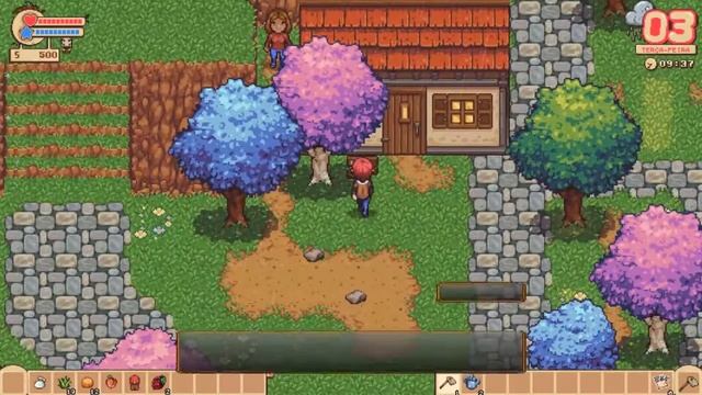 Fantasy Farming: Orange Season - PT BR #03 Machado e Teletransporte смотреть онлайн