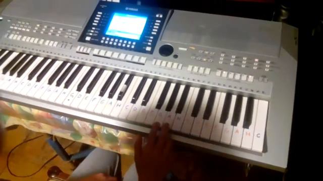 Lambada (Piano), (Klavesy) , ako na to bez not - Yamaha PSR-S710 смотреть онлайн