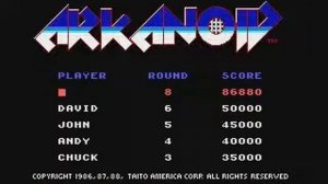 Arkanoid (1986) - Геймплей, краткий обзор EGA DOS версии [GIHTP]
