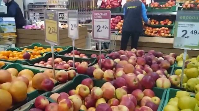 ОБЗОР МАГАЗИНА  ГИПЕРМАРКЕТ  ЕВРООПТ// ЦЕНЫ НА ПРОДУКТЫ // БЕЛАРУСЬ.