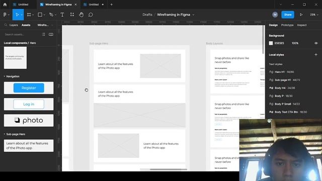 Overview Wireframing In Figma - 84th Video смотреть онлайн