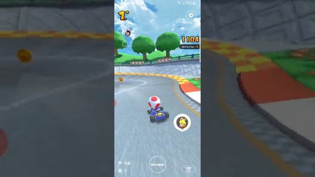 ? Mario Kart Tour - Copa Yoshi (1/3) | Toad rider GAMEPLAY WALKTHROUGH 2020 смотреть онлайн