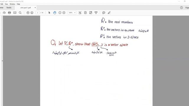 4.1 Real Vector Space part 1 смотреть онлайн