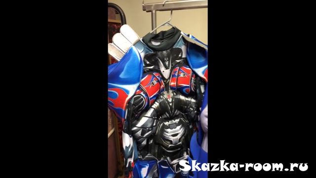 Взрослый Костюм Трансформера Оптимус Прайм и синий карнавальный костюм Бэтмена смотреть онлайн