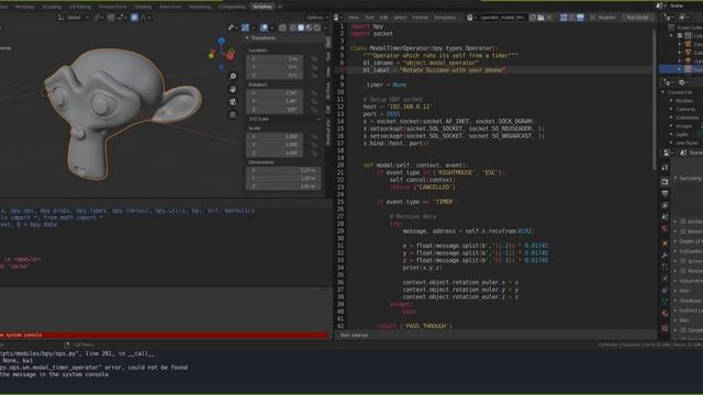 Blender as Interface - [Interface and application programming] смотреть онлайн