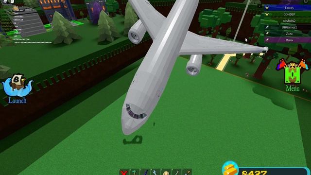 САМОЛЁТ КОНТРИБУТОРА lizardgucci в Build a Boat ROBLOX смотреть онлайн