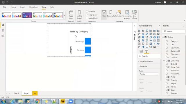 Power BI - use Report as Tool-Tip to enhance Power BI Visuals смотреть онлайн