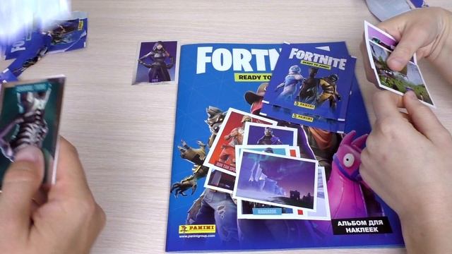 PANINI Fortnite: Ready to jump! Обзор альбома и первые наклейки смотреть онлайн