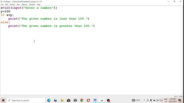 Conditional Statement in Python смотреть онлайн