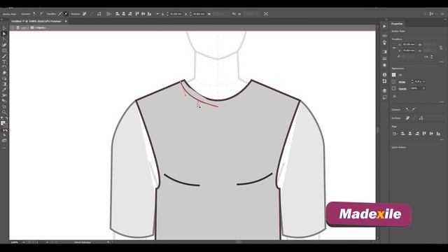 TECHNICAL DRAWING FOR FASHION: a simple T-Shirt смотреть онлайн