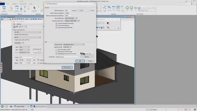 Bentley View Criando um PDF 3D BIM смотреть онлайн