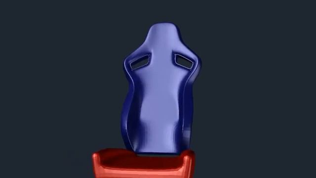 3d model AutoCAD автомобильное кресло смотреть онлайн