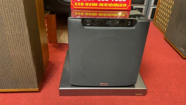 Loa ??501 Seri 4 ( Tuyển Chọn ) Sub Bãi Mỹ Velodyne Optimum 12 Sơn Mài Piano + Khiển Zin + Chân Kê