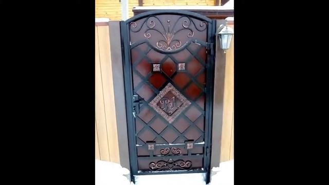 Кованые калитки в Уфе и по РБ смотреть онлайн
