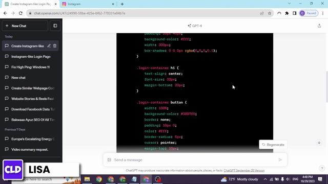 How To Replicate Any Webpage From Image Using ChatGPT смотреть онлайн