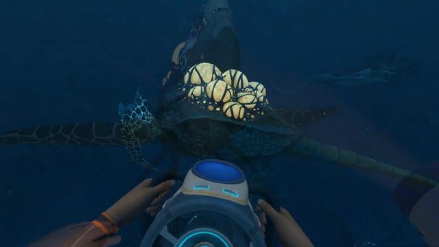 Turtle Leviathan in Subnautica смотреть онлайн