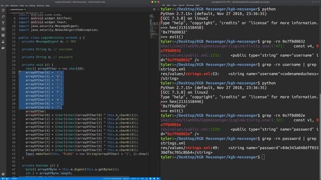 KGB Messenger Android CTF Walkthrough смотреть онлайн